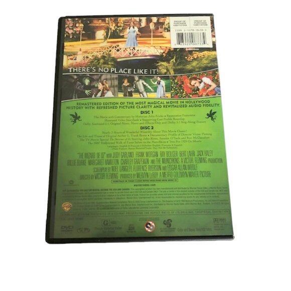 The Wizard of Oz 2 Disc 70th Anniversary Edition DVD - Picture 3 of 6